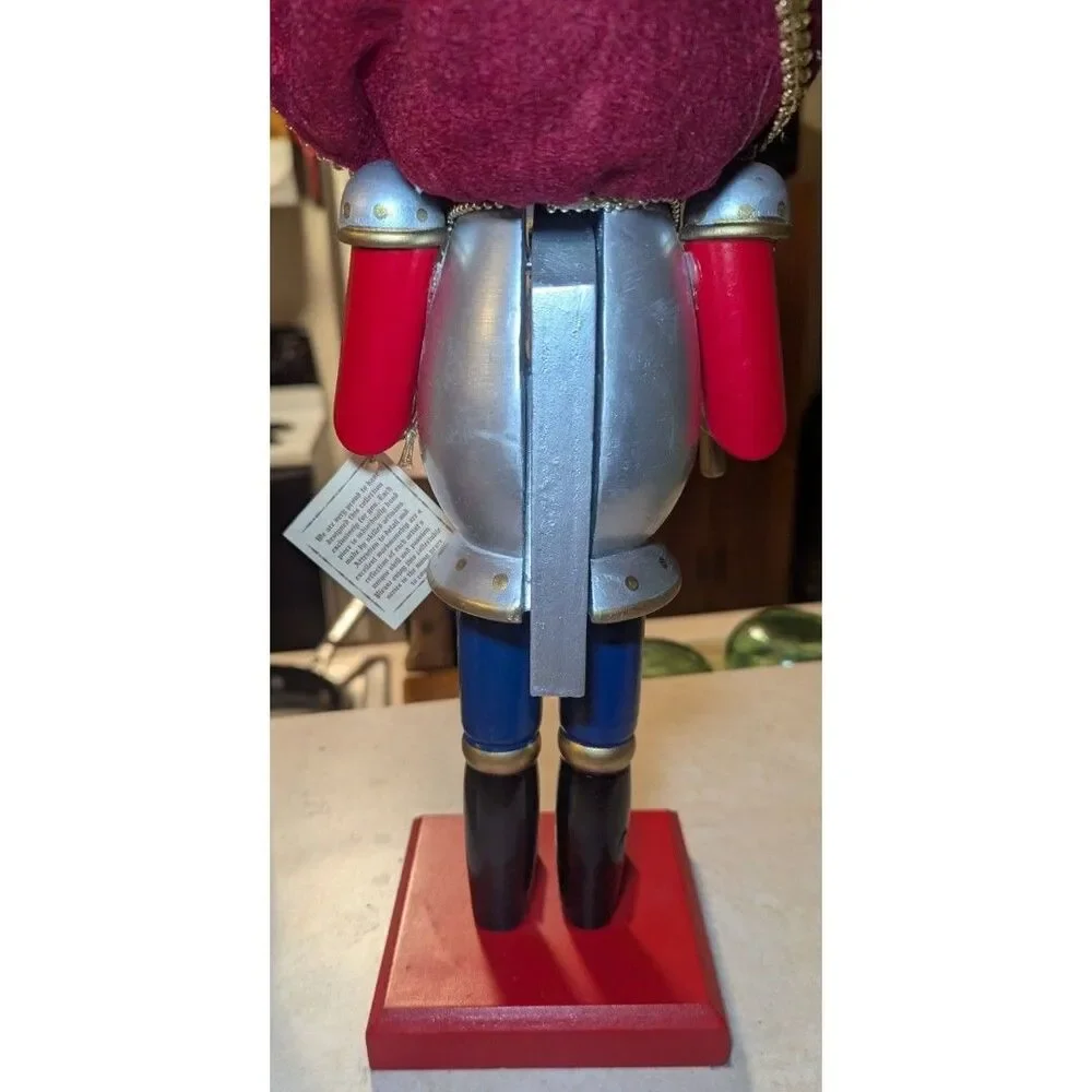 Wooden Rat Mouse King Nutcracker 14 In Tall 2006 Christmas Decor Limited Edition